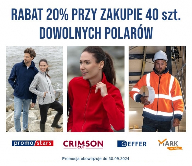 Promocja "BLUZY -20%" - szczegóły w regulaminie.
