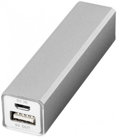 Aluminiowy akumulator powerbank Volt 2200mAh