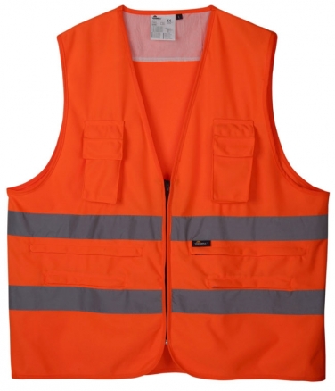 Kamizelka ostrzegawcza z kieszeniami