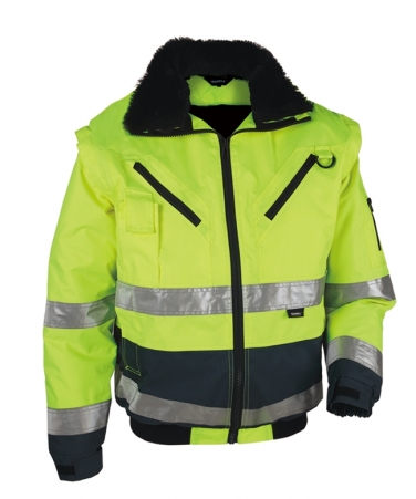 Kurtka ostrzegawcza krótka