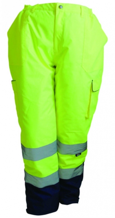 Spodnie zimowe ostrzegawcze