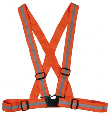 Szelki elastyczne ostrzegawcze o intensywnej widzialności