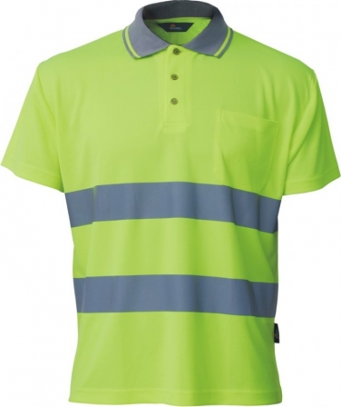 Koszulka polo Coolpass ostrzegawcza