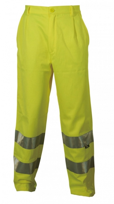 Spodnie robocze ostrzegawcze dwukolorowe