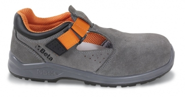 Sandały robocze  zamszowe 7216SN