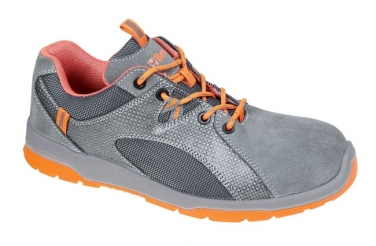 Półbuty bezpieczne zamszowe 7313G