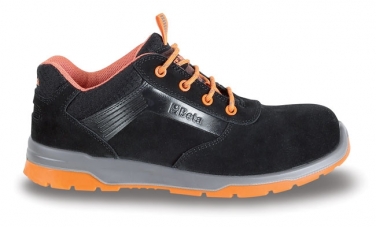 Półbuty bezpieczne  zamszowe 7316N