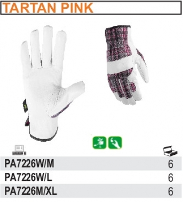 Rękawice robocze ogrodowe ze skóry licowej Beihai, odporne na przetarcia PA7226W