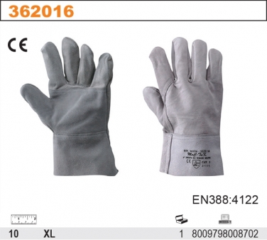 Rękawice robocze z dwoiny bydlęcej 9TH