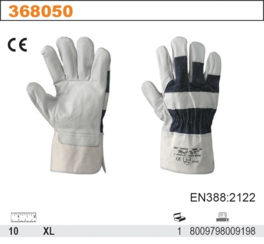 Rękawice robocze ze skóry licowej 015/B