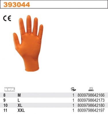 Rękawice robocze  jednorazowe Rybia Łuska