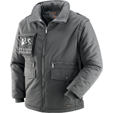 KURTKA KENT OCIEPLANA SZARA XL