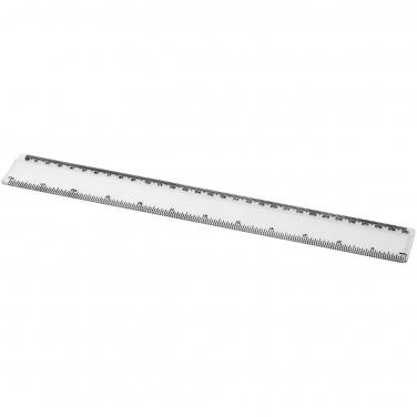 Linijka Renzo o długości 30 cm wykonana z tworzywa sztucznego