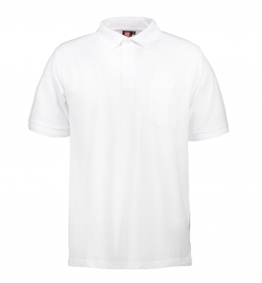 Męska klasyczna koszulka polo | kieszeń