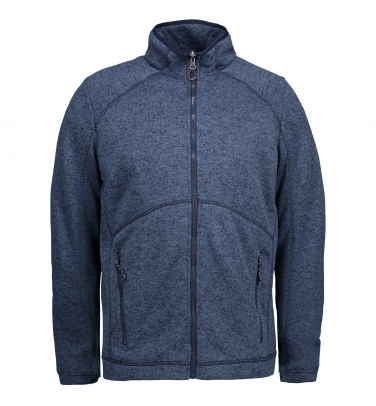 Męska bluza Zip’n’Mix melange fleece
