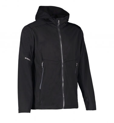 Kurtka soft shell z kapturem | lekka