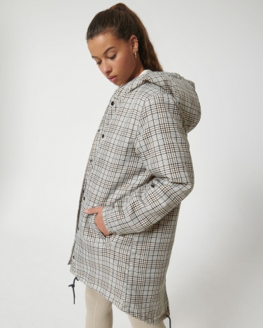 Kurtka PADDED PARKER TWEED unisex