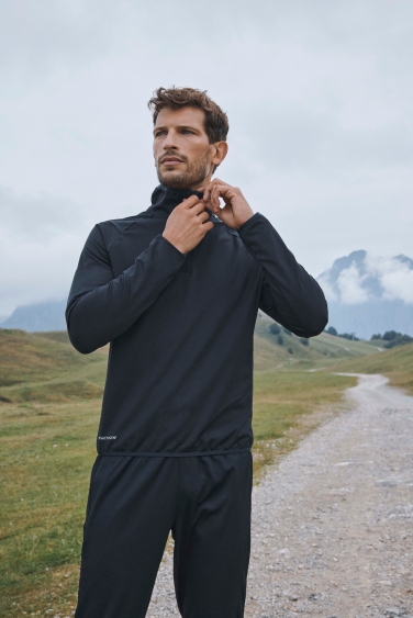 GEYSER bluza treningowa stretch | 1 zip