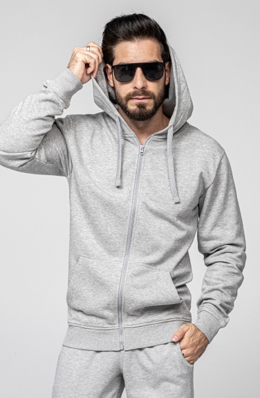 Bluza rozpinana z kapturem Geffer 630